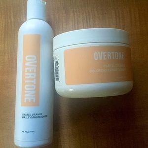 New Overtone Pastel Orange Daily conditioner